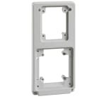 SCHNEIDER ELECTRIC - SNR13047 Flangia 103 x 225 per prese 65 x 85 e 90 x 100 per Mureva Enclosures