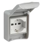 SCHNEIDER ELECTRIC SNR81148 PRESA INC.SCHUKO+BIPASSO10/16A250V(80PZ)