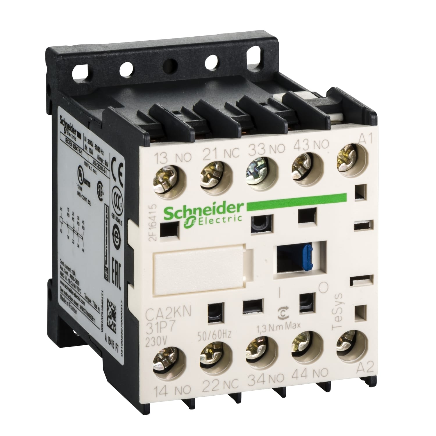 SCHNEIDER ELECTRIC SNRCA2KN31P7 CONT AUX 230VCA