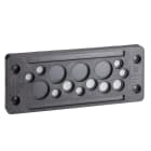 SCHNEIDER ELECTRIC - SNRNSYTSA2414SE PIASTRA PASSACAVI 14 FORI