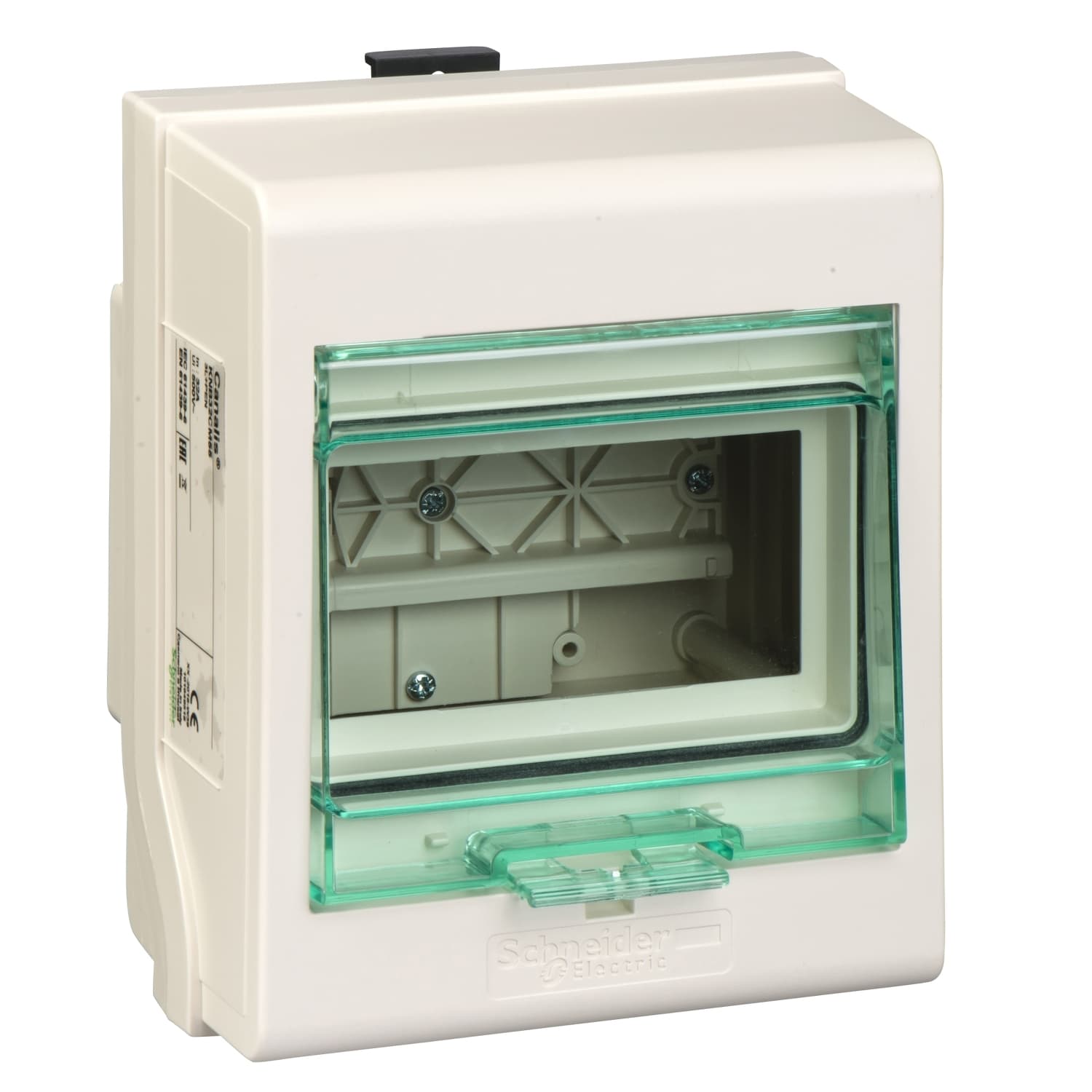 SCHNEIDER ELECTRIC - SNRKNB32CM55 Tap off unit, Canalis KN, for modular devices, 32A, 3L+N+PE, up to 5 modules of 18mm, IP55