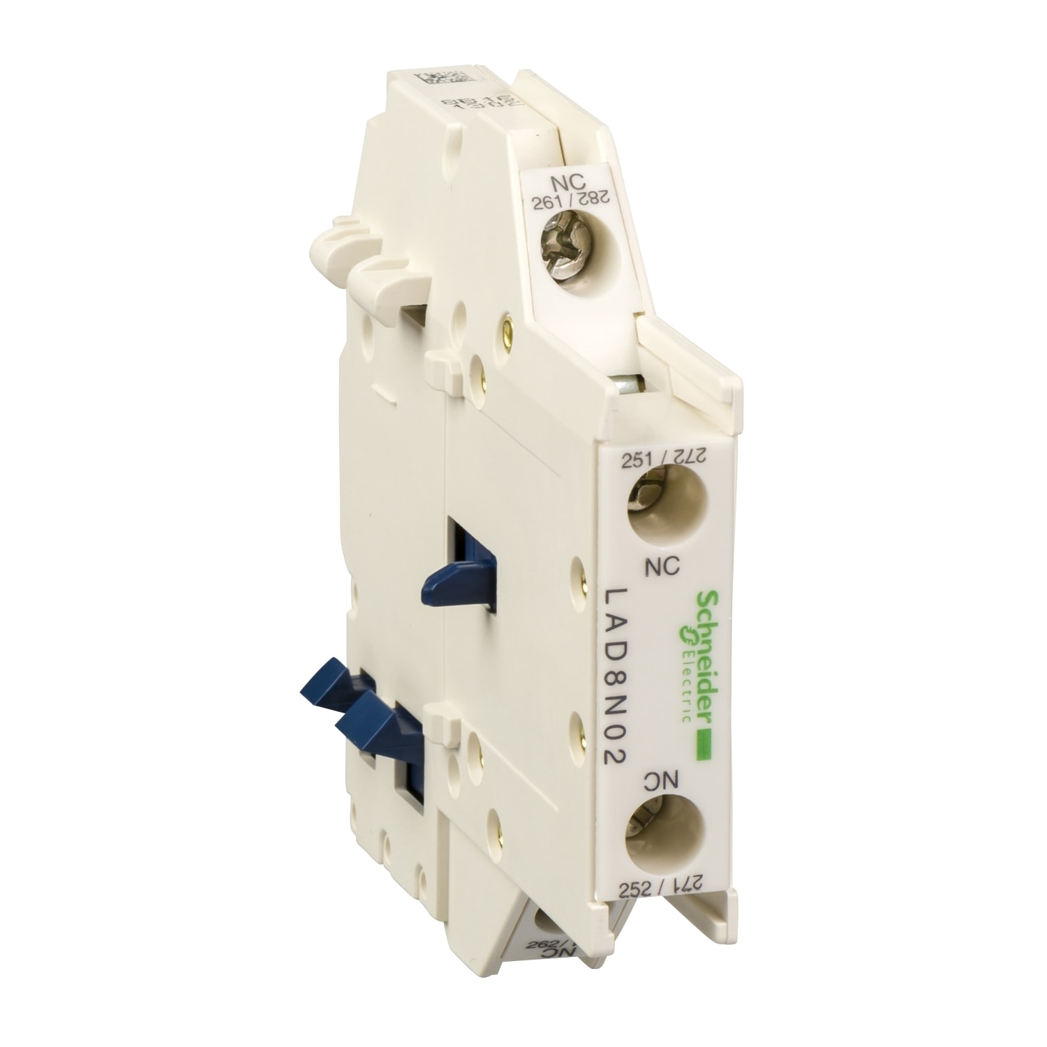 SCHNEIDER ELECTRIC - SNRLAD8N02 Blocco contatti ausiliari TeSys - 2NC - Morsetti a vite
