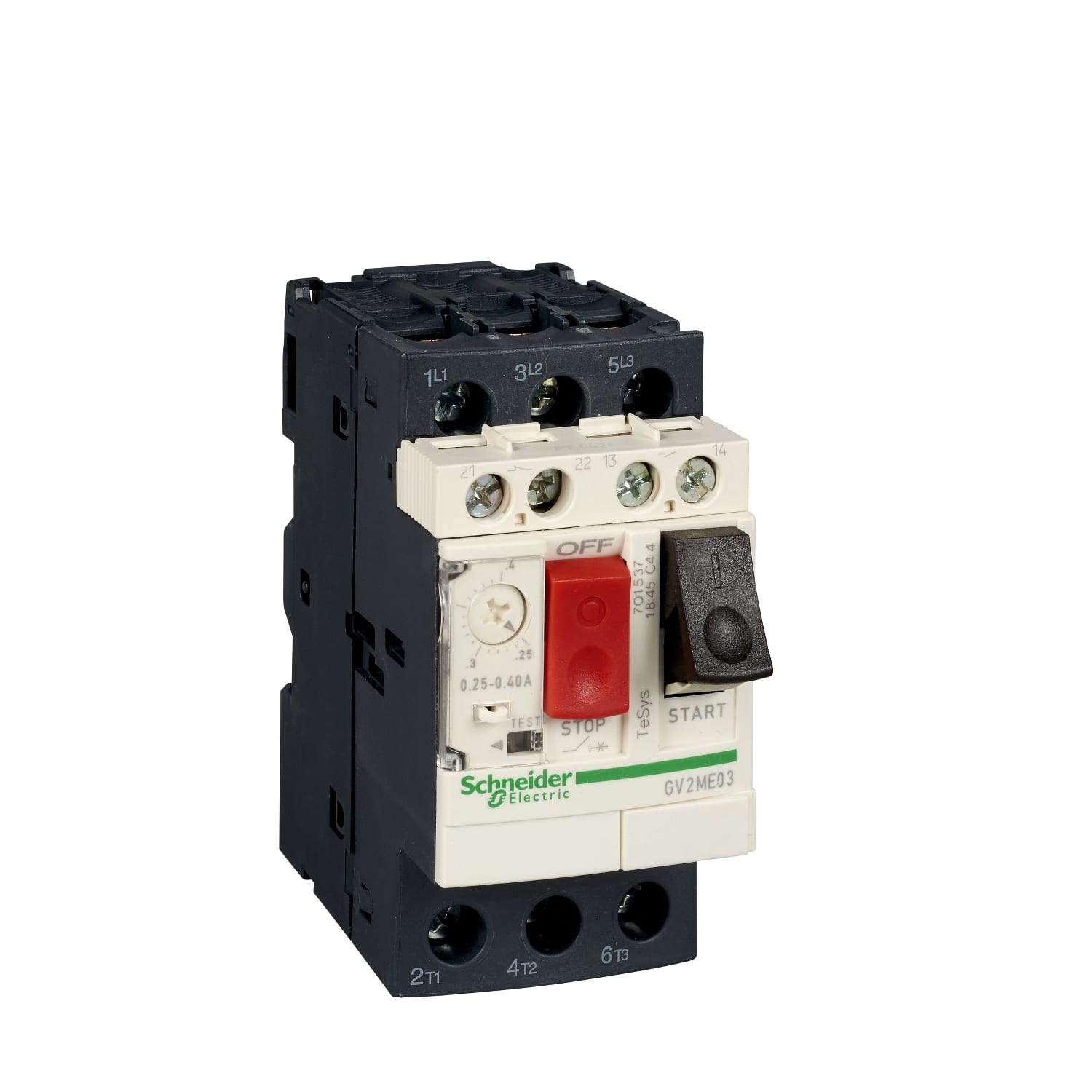 SCHNEIDER ELECTRIC SNRGV2ME10AE11TQ INTMAGTERGV2 PULS 4-6,3A VITE 1NO1NC