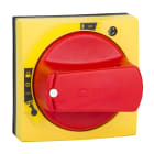 SCHNEIDER ELECTRIC - SNRGVAPR65S Impugnatura rotante, TeSys GV2-GV3-U, IP65, impugnatura rossa, senza indicazione di scatto, albero corto