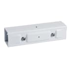 SCHNEIDER ELECTRIC - SNRKBB40ZJ44TW Canalis - Blocco di giunzione 4P 2 circuiti - Telecomando - Bianco