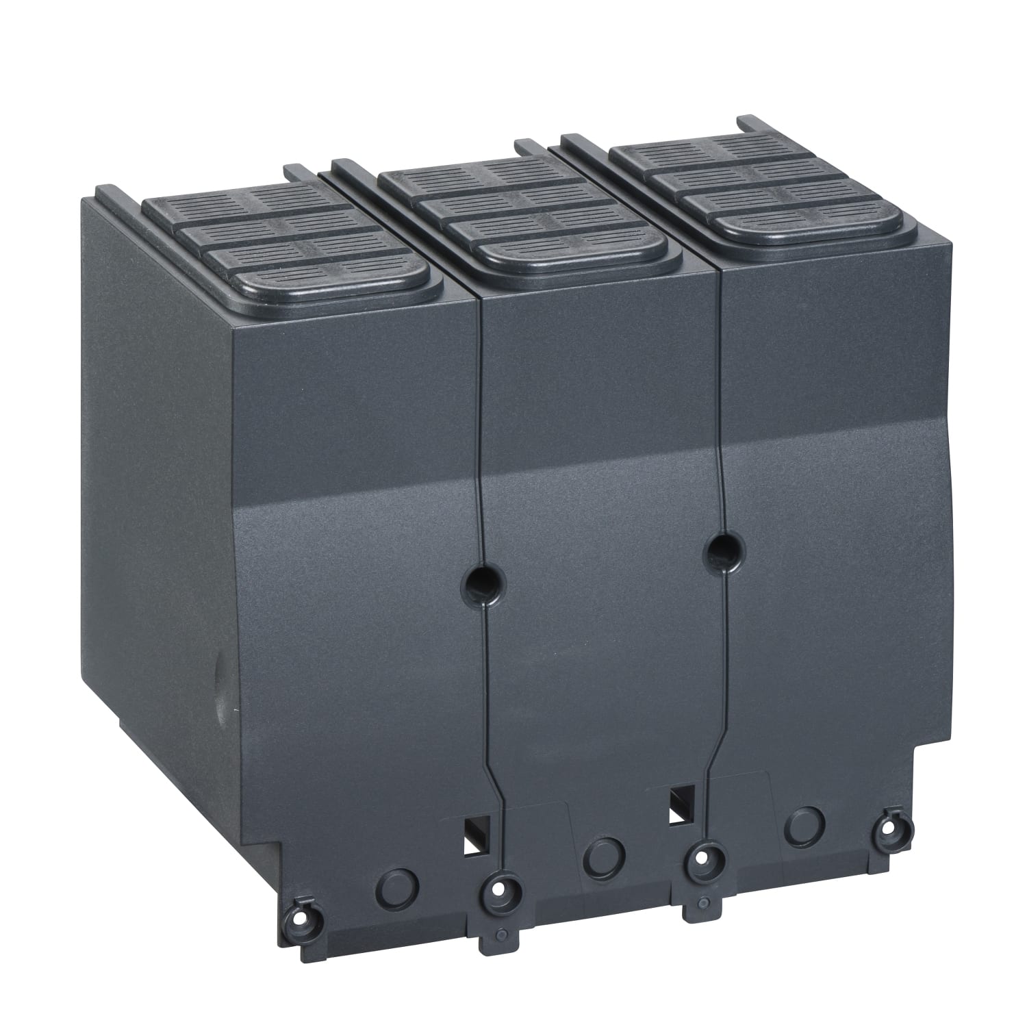 SCHNEIDER ELECTRIC - SNRLV432595 Long terminal shield for spreaders, ComPacT NSX400/630, pitch 52.5mm, IP40, 3 poles