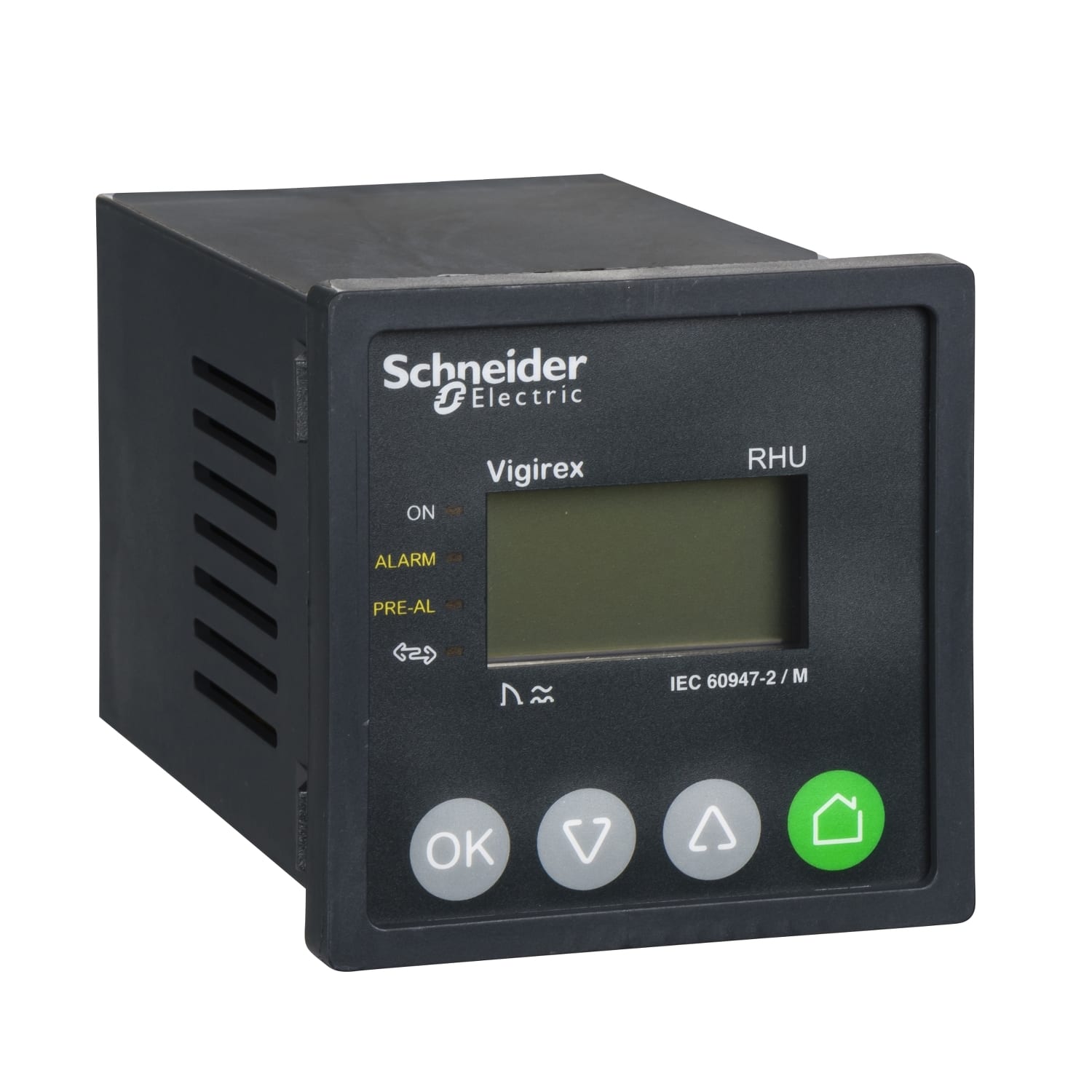 SCHNEIDER ELECTRIC - SNRLV481000 Relè di protezione corrente differenziale, VigiPacT RHUs, 30mA-30A, 110/130VAC 50/60Hz, senza comunicazione, pannello frontale