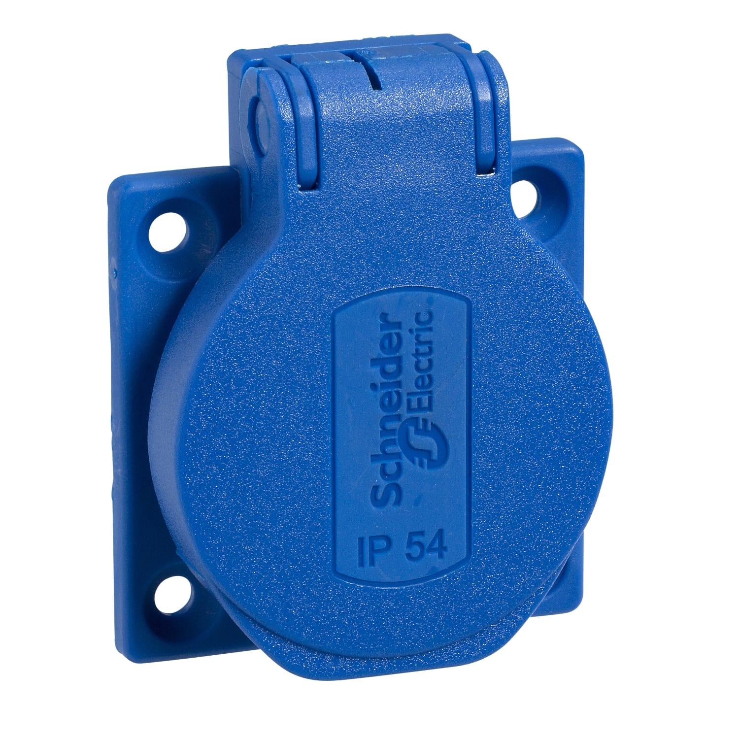 SCHNEIDER ELECTRIC - SNRPKS52B PRESA INC.SCHUKO 50X50 LAT.BLU