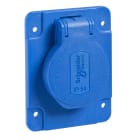 SCHNEIDER ELECTRIC SNRPKS61B PRESA INC.SCHUKO 65X85 POST.BLU