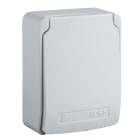 SCHNEIDER ELECTRIC - SNR81143 Anbausteckdosen mit 2 x RJ 45, 65x85mm,