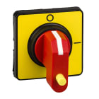SCHNEIDER ELECTRIC - SNRKCE1YZ Handles and front plates,TeSys Control,red handle,yellow front,1 padlocking,4 screws fixing