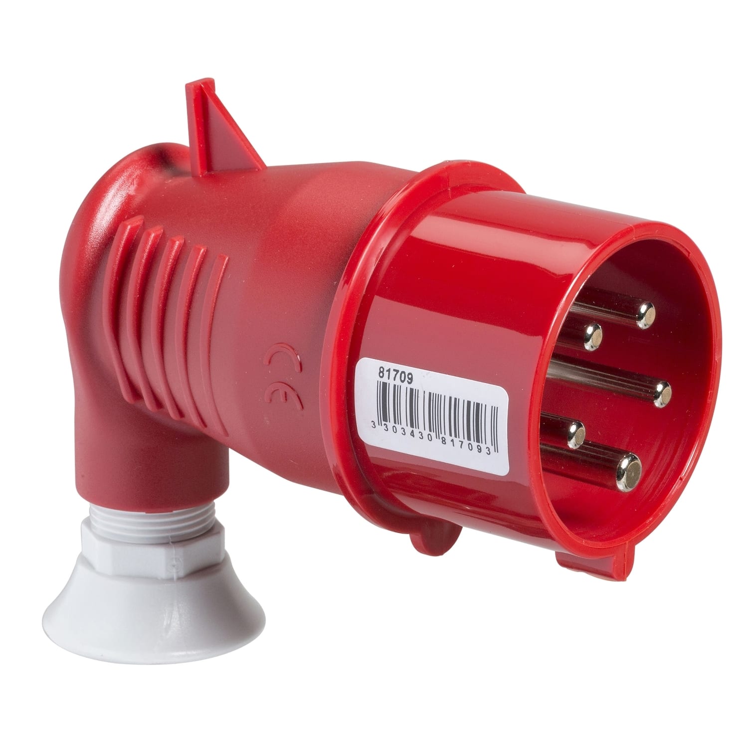 SCHNEIDER ELECTRIC - SNR81709 Winkelstecker, 90^, 16A, 3p+N+E, 380-415