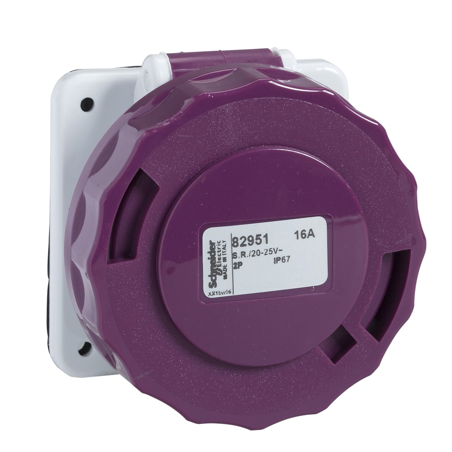 SCHNEIDER ELECTRIC SNR82965 PRESA INC.IP67 2P 32A 24V 50HZ