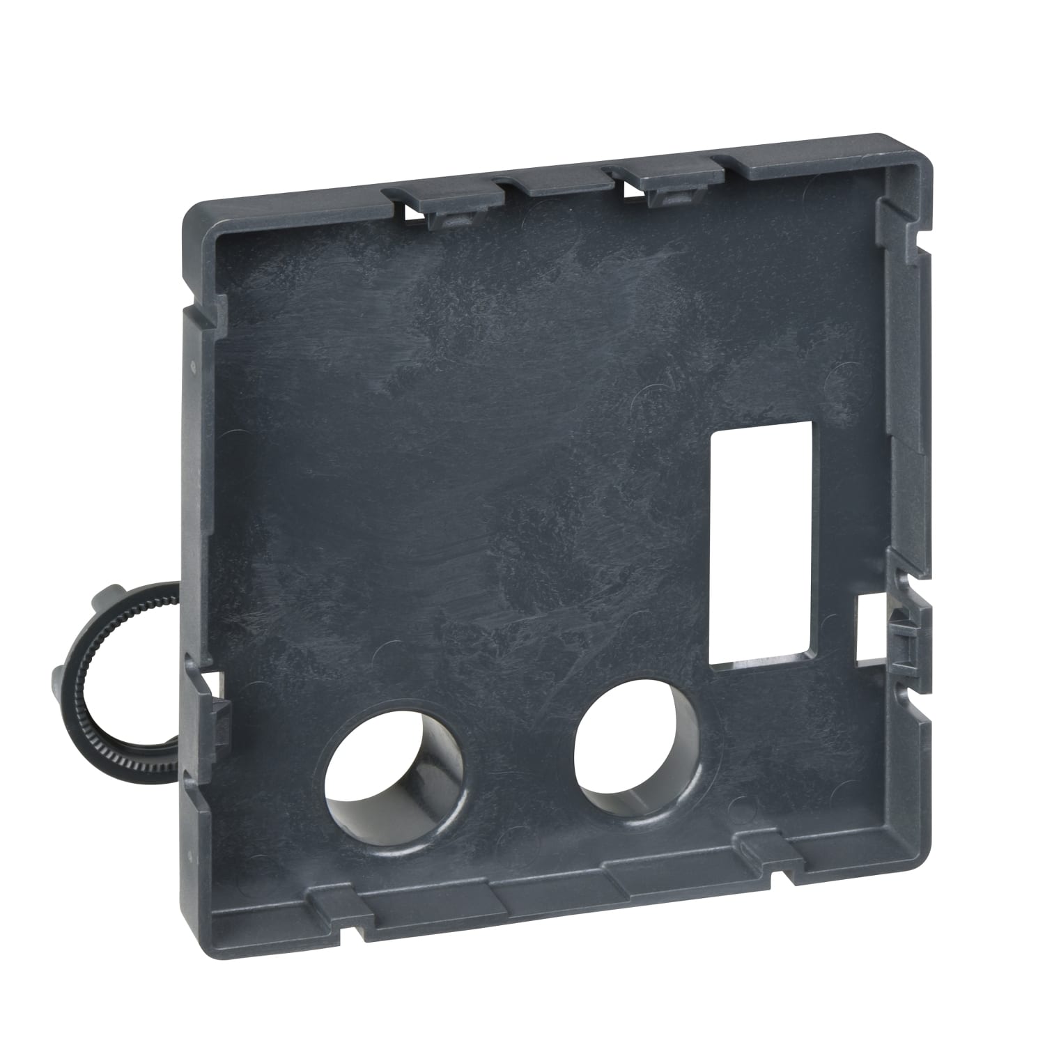 SCHNEIDER ELECTRIC - SNRTRV00128 Mounting support for FDM front display module, Enerlin'X, hole diameter 22mm, spare part