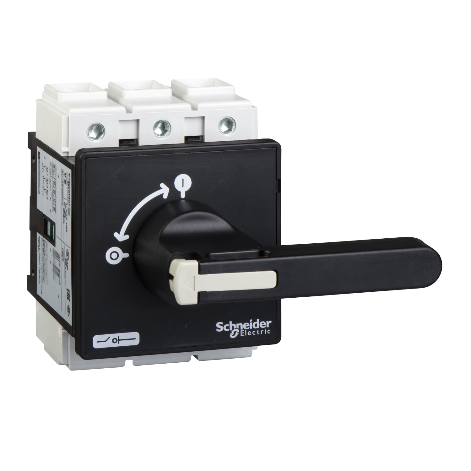 SCHNEIDER ELECTRIC - SNRVBF5 Interruttore sezionatore Vario VBF - 3 poli - 125 A - manovra nera lunga lucch.