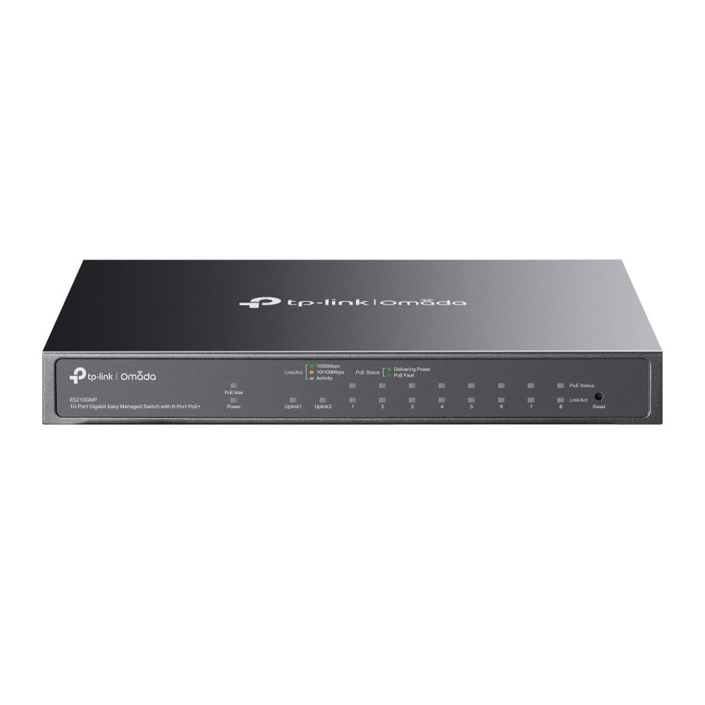 TP-LINK (OMADA) ODDES210GMP SWITCH OMADA 8-PORT POE+