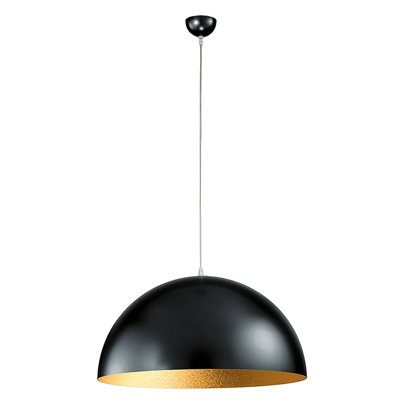 ROSSINI RSSOFU001NOS SOSPENSIONE NERO/ORO SATINATO E27 IP20