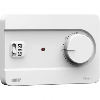 VEMER SPA VEMVE757500 OLYMPO 230 BIANCO TERMOST. C/MANOPOLA