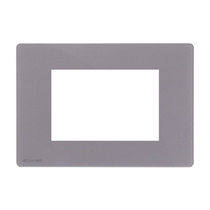 COMELIT GROUP SPA COEONE/PG/BL3 PLACCA GRAFITE ONE COMP BTICINO LIVING L