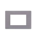 COMELIT GROUP SPA COEONE/PG/BL4 PLACCA GRAFITE ONE BTICINO LIVING LIGHT