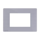 COMELIT GROUP SPA COEONE/PP/BL3 PLACCA GRIGIO PERLA ONE COMP BTICINO LIV