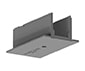 PERFORMANCE IN LIGHT PRI310674 OTR RECESS COV FOR END FEED S-9001-R/6-W