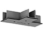 PERFORMANCE IN LIGHT PRI310691 OTR RECESS COVER T-FEED S-9013-R/6-G