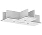 PERFORMANCE IN LIGHT PRI310692 OTR RECESS COVER T-FEED S-9013-R/6-W