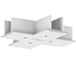 PERFORMANCE IN LIGHT PRI310706 OTR RECESS COVER X-FEED S-9017-R/6-W