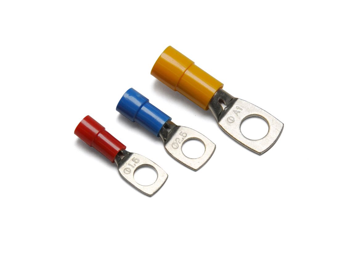 CEMBRE SPA - CEMP1-M10 CAPOCORDA AD OCCHIELLO, PREISOLATO IN POLICARBONATO, PER CONDUTTORI IN RAME, HALOGEN FREE