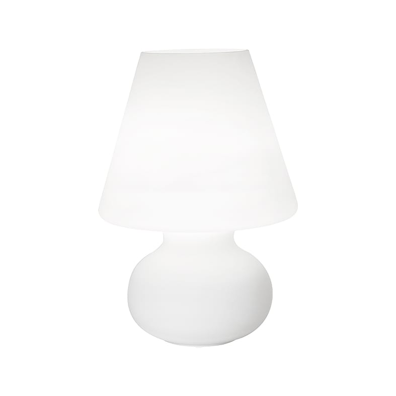 ROSSINI RSSP.10850-40 LAMPADA DA TAVOLO IN VETRO BIANCO SATINA