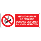 OCMEI SRL OCMP002-822-A CART.350X125MM VIETATO FUMARE (