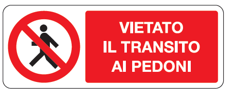 OCMEI SRL OCMP004-701-A CART.350X125MM VIETATO IL TRANSITO