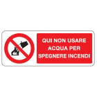 OCMEI SRL - OCMP011-749-M CART.330X250MM QUI NON USARE AC