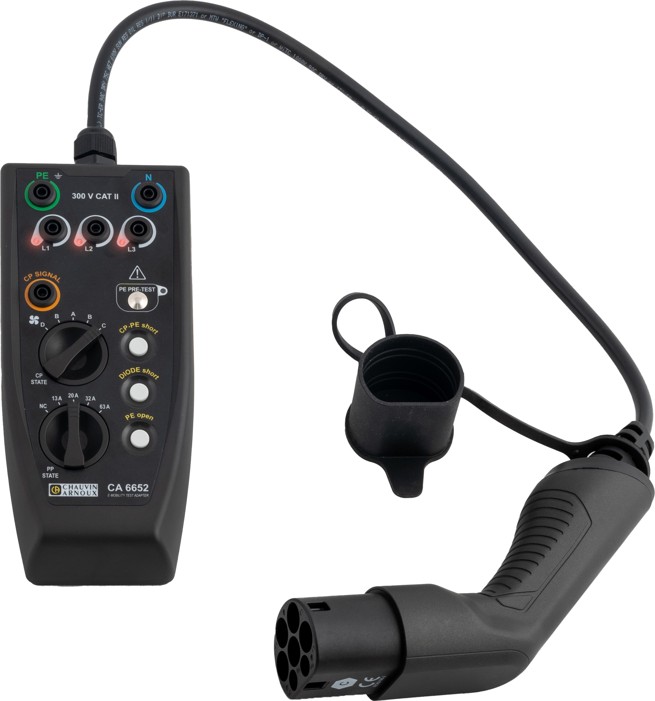 A.M.R.A. SPA AMRP01191309 CHAUVIN ARNOUX CA 6652 ADATTATORE COLONN
