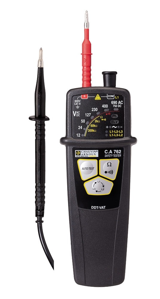 A.M.R.A. SPA AMRP01191762D CHAUVIN ARNOUX CA 762 TESTER TENSIONE AC