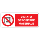 OCMEI SRL OCMP023-765-A CART.350X125MM VIETATO DEPOSITA
