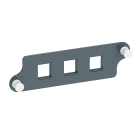 SCHNEIDER ELECTRIC SNRVDIM155031 PIASTRA 3 LC DUPLEX QUADRATE PER ACTASSI