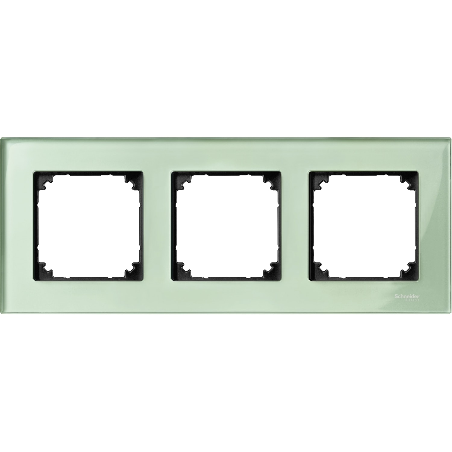 SCHNEIDER ELECTRIC SNRMTN404304 CORNICE M-ELEGANCE TRIPL.VETRO VERDE
