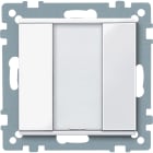 SCHNEIDER ELECTRIC - SNRMTN617125 Pulsantiera multifunzione singola plus, bianco attivo, SystemM