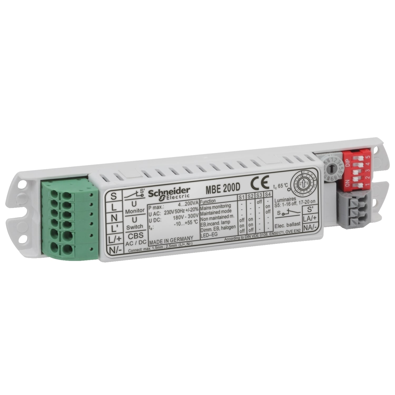 SCHNEIDER ELECTRIC SNROVA18501 MBE200D EXW-P-C