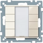 SCHNEIDER ELECTRIC - SNRMTN617444 Pulsantiera multifunzione quadrupla plus, bianco, SystemM