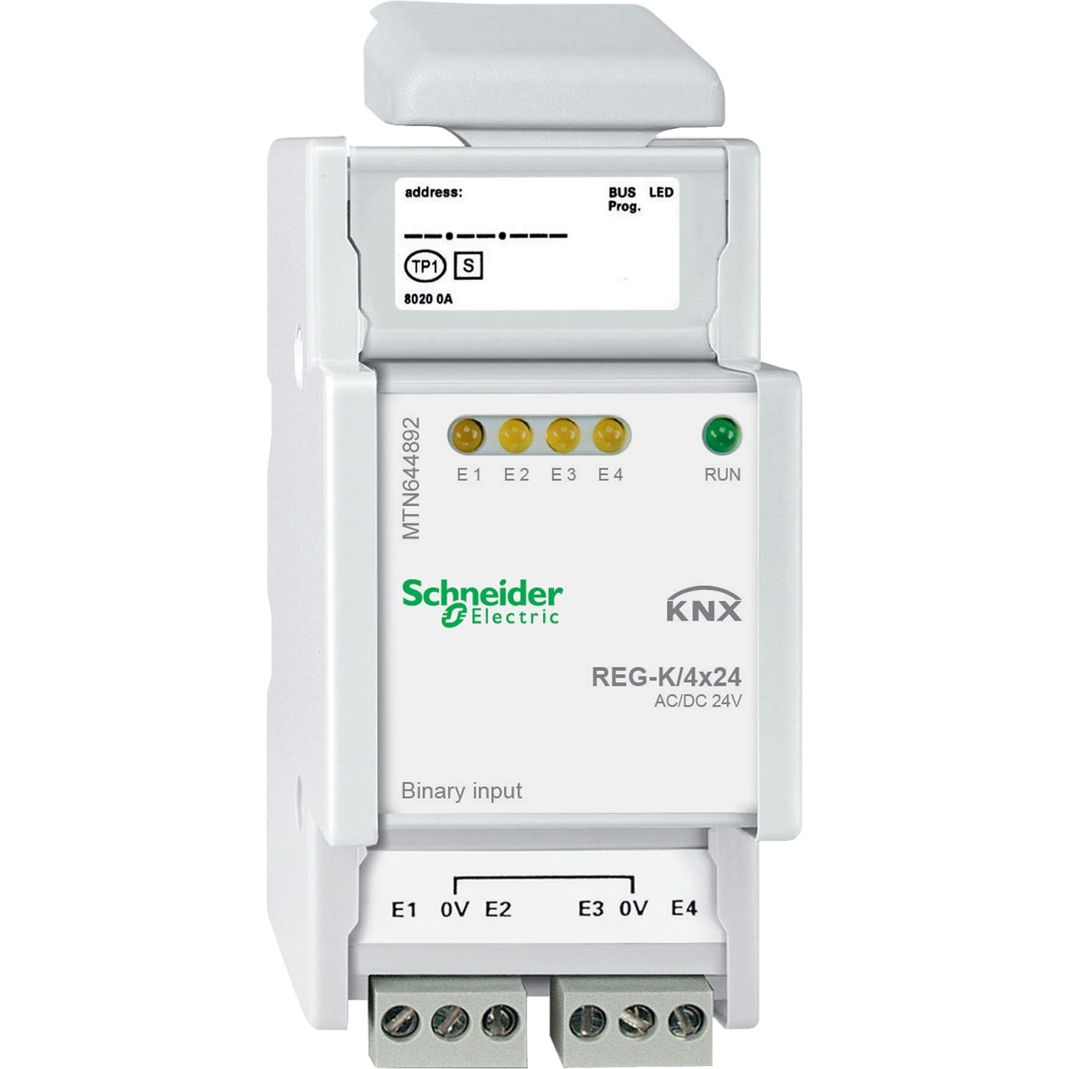 SCHNEIDER ELECTRIC - SNRMTN644892 INGRESSO BINARIO REG-K/4X24