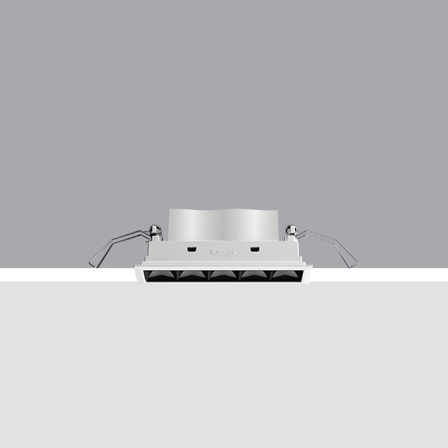 IGUZZINI ILLUMINAZI - IGZ3.P130.747.0 INC.LASER BLADE FRAME 5 LED W/W.DALI CRI