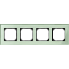 SCHNEIDER ELECTRIC - SNRMTN404404 Cornice M-Elegance quad.vetro verde
