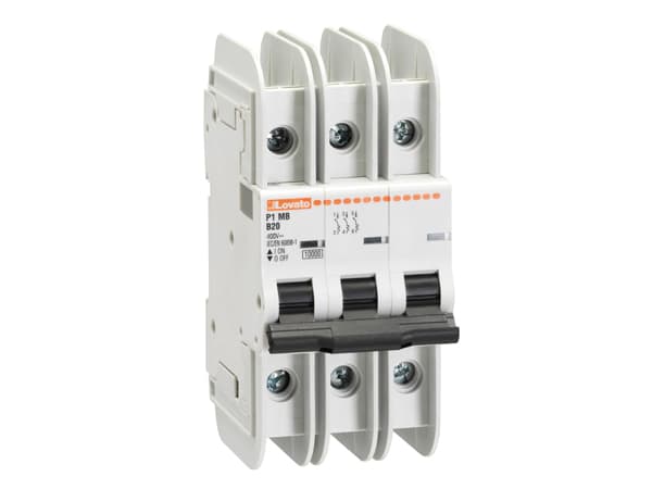 LOVATO - LOVP1MBUH3PC16 MCB 3P C16 480Y/277V 10KA UL489