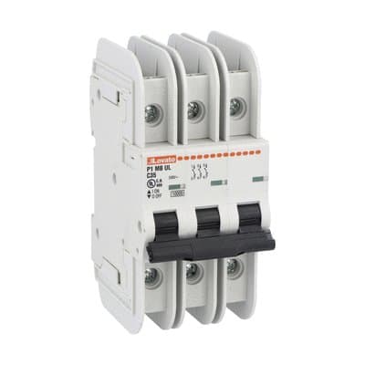 LOVATO LOVP1MBUL3PC63 MCB 3P C63 240V 10KA UL489