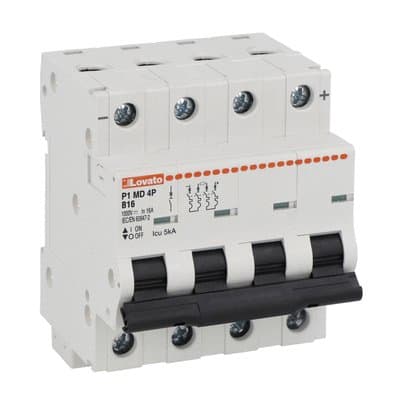 LOVATO LOVP1MD4PB16 INTERRUTT. MAGNETOTERMICO DC B 16A 5KA