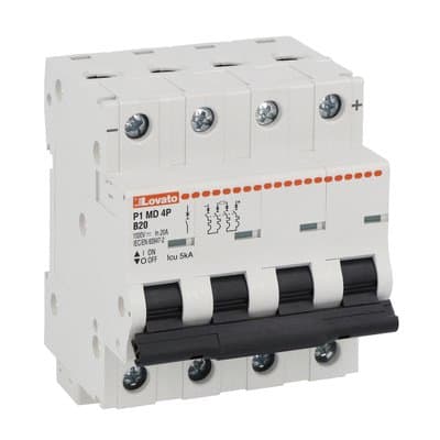 LOVATO LOVP1MD4PB20 INTERRUTT. MAGNETOTERMICO DC B 20A 5KA