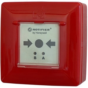 NOTIFIER ITALIA SR NOTP700N PULS MAN INDIRIZ ANALOGICO ROTTURA VETRO